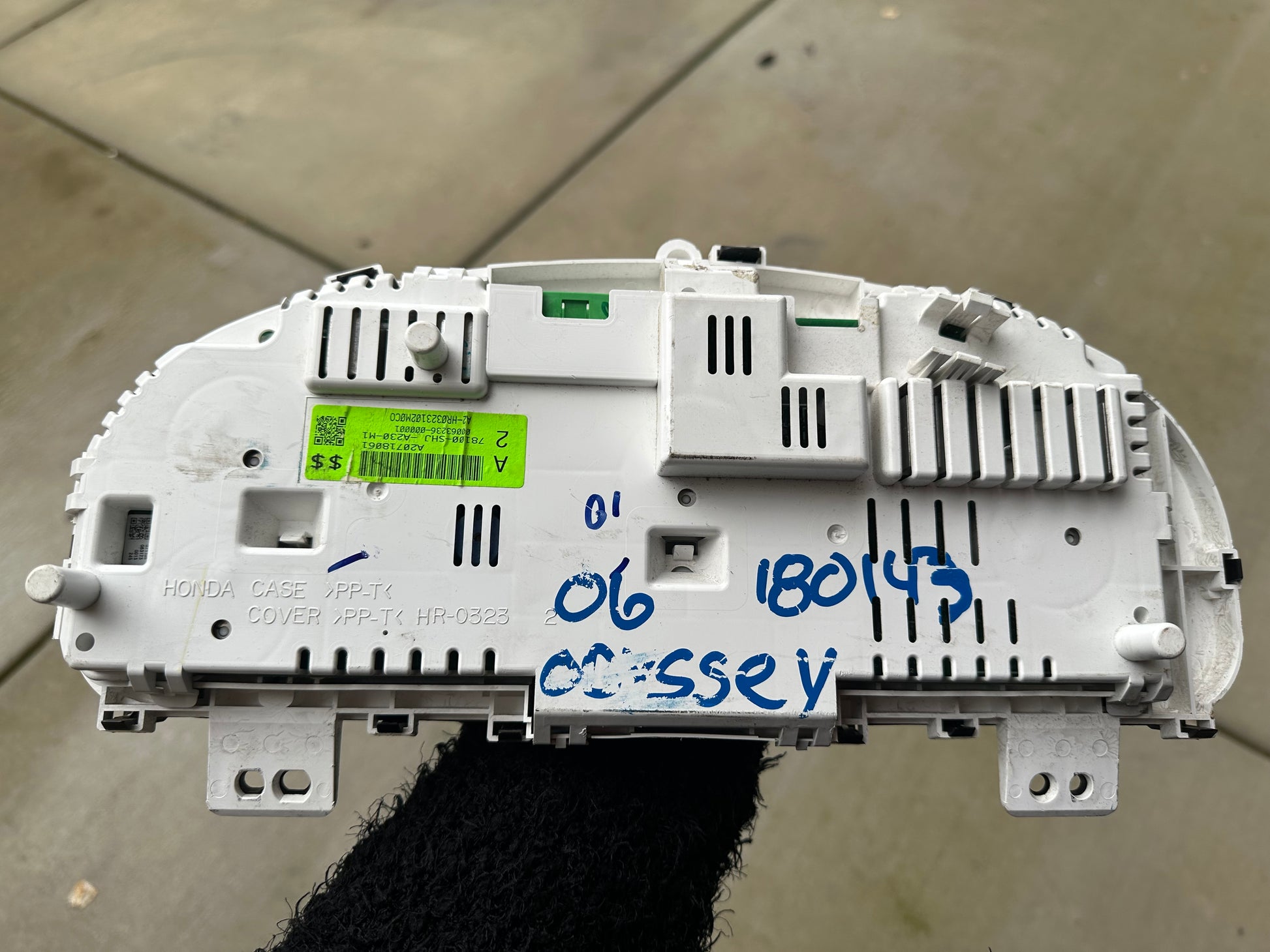 2006 Honda Odessy Cluster